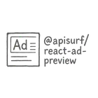 React Ad Preview Logo